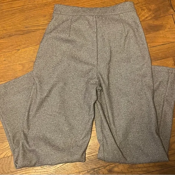 Gray Dress Pants Classic Fit Pleats - Picture 2 of 2